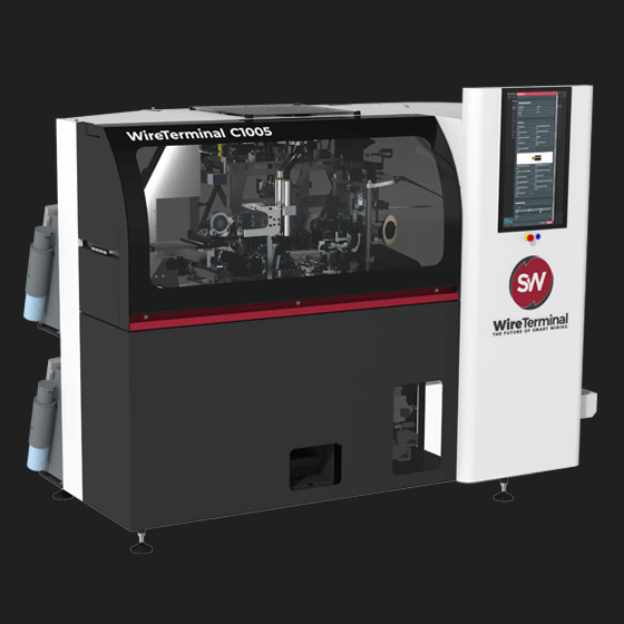 WireTerminal C1005 0,5-2,5mm², Ausgabe über Drahtkettenbündler